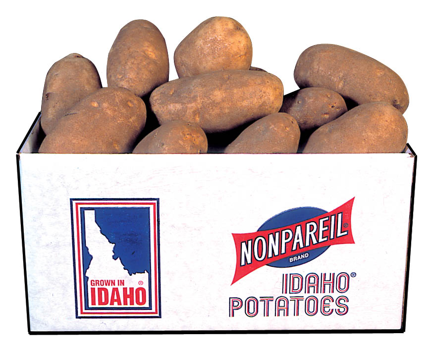 Hand Selected Idaho Baking Potatoes 15# box